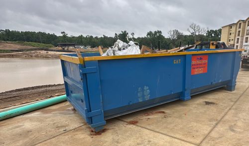 Roll Off Dumspters for Tyler Sand Gravel And Excavation in Ben Wheeler, TX