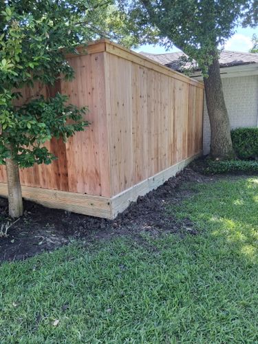 Residential Wooden Privacy Fencing for Kingdom Fence in Houston, TX