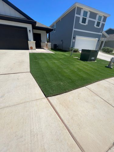 Sand Leveling for Alamo Turf Works in San Antonio, TX