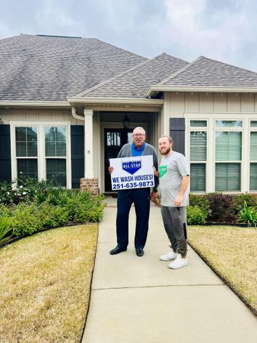 Pressure Washing for All-Star Lawn Care & Soft Washing in Mobile, AL