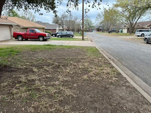 Mowing for Allen Lawn Care in Taylor, Texas