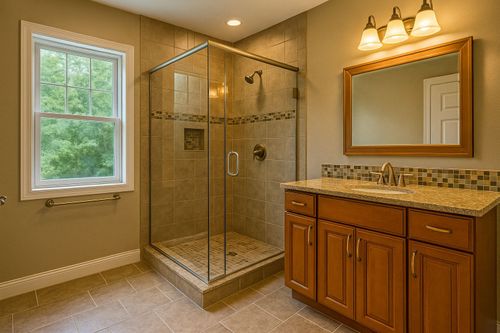 Bathroom Renovation for Legacy HomeWorks in Norridgewock, ME