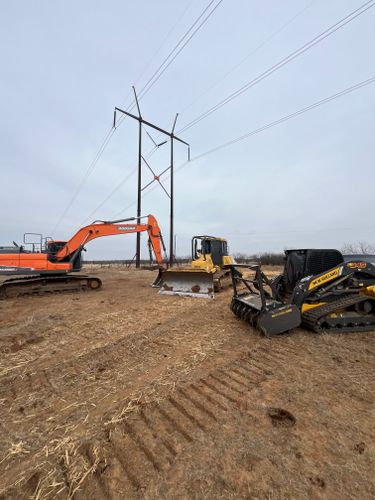 Dirt Work for South Prairie Construction in Abilene, TX