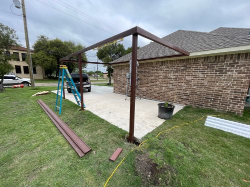 Deck Construction for Keeping Up With The Jones LLC in Corsicana, TX