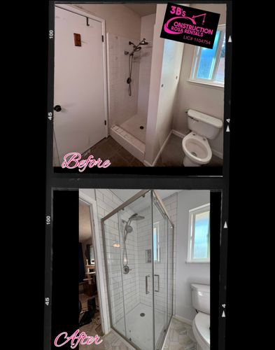 Bathroom Renovation for 3B's Construction in Fresno, CA