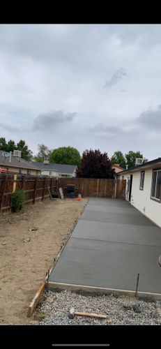 Concrete Installation for GB Concrete & Landscapes in Grand Junction, CO