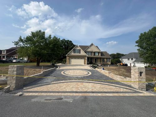 Patio Design & Construction for Broker Post Ground Crew in Sussex County, DE