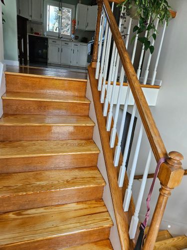 Staining for LR Painting in Springfield, MA
