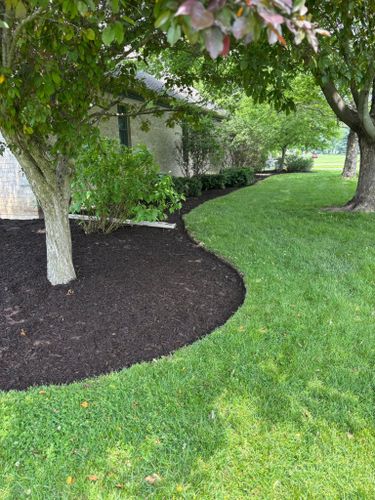 Edging and Mulch Installation for H&L Lawn Care LLC in Twin Lakes, WI