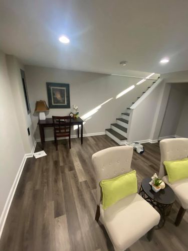 Basement Renovation for RJ General Contractor LLC in Woodbridge, VA