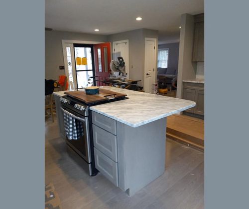 Kitchen Renovation for C&S Remodeling LLC in Hampstead, NH