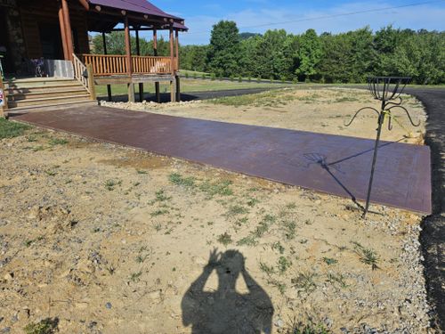 Concrete Slab Construction for AXC LLC in Knoxville, TN