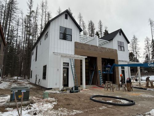 Commercial New Construction for Next Level Exteriors LLC in Columbia Falls, MT
