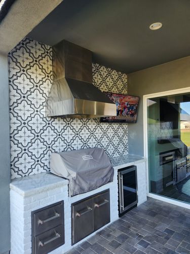 Accent walls/ Fireplace for Flawless Tile Company in Boise, ID