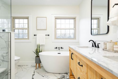 Bathrooms for Hartman Homes and Interiors in Lexington, NC