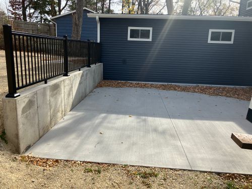 Concrete for Anderson Concrete Construction in Olmsted County, MN