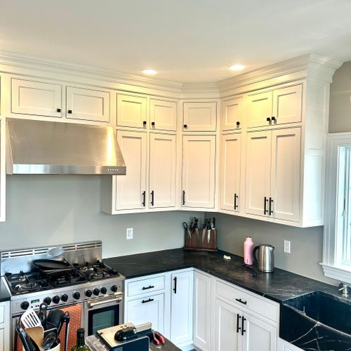 Kitchen and Cabinet Refinishing for MHC Painting in Bucks County,  PA