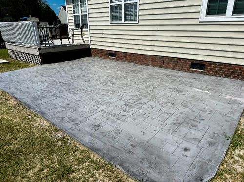 Patio Design & Installation for Concrete Cowboyz in Greenville, NC