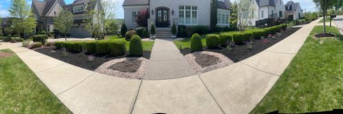 Landscape Design and Installation for Russell's Lawn Care Plus in Nashville, TN