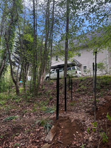 Fence installation for Alpine Fence in Dahlonega, GA