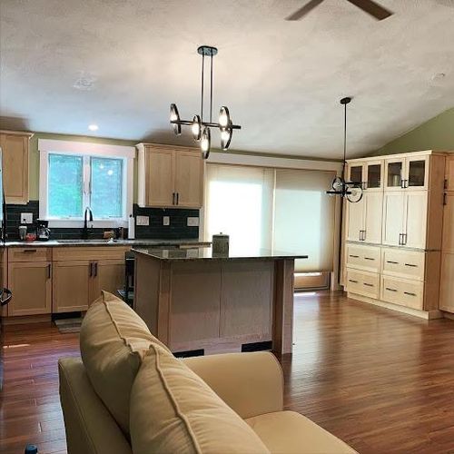 Kitchen Renovation for Top Pros Construction in Haverhill, MA