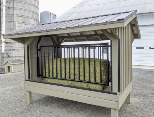 Hay Feeders for Pond View Mini Structures in  Strasburg, PA