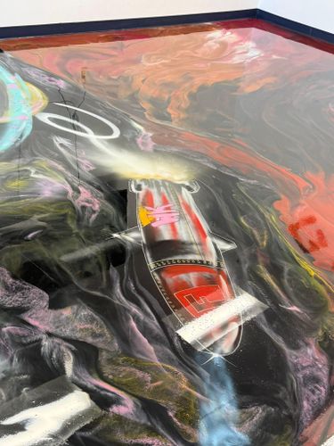 Epoxy, Overlay, & Mixed Media Projects for Whitfield Concrete Construction in Solsberry, IN