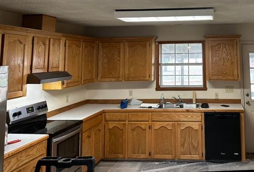 Kitchen Renovation for Corbett Construction in New Boston, TX