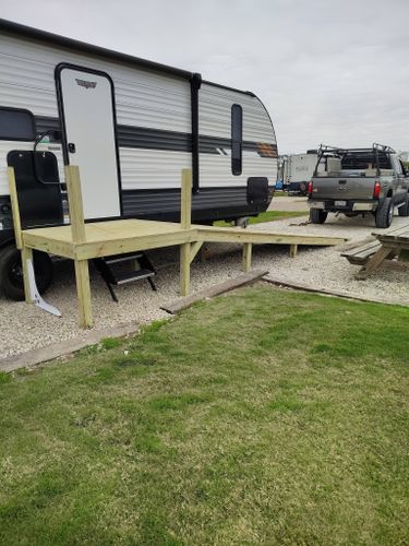 Deck & Patio Installation for PJC Residential Services in Katy, TX