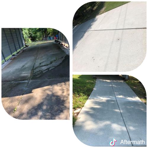 Driveway & Sidewalk Cleaning for Aftermath Pressure Washing & Roof Washing & Soft Washing LLC in  Conyers, GA