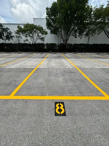 Line Striping that Lasts for The Lot Doctor in Seminole County, OK