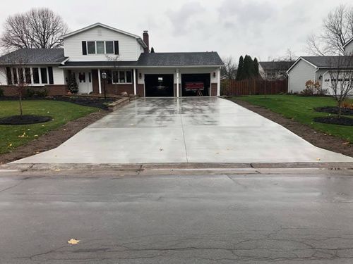 Concrete Flatwork for Loomis Brother’s Construction in Rochester, New York