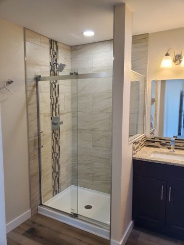 Bathroom Renovation for Mountain View Association LLC. in Colorado Springs, CO
