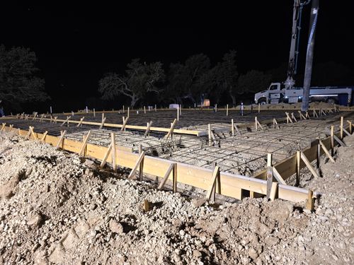 Site Preparation for Evant Backhoe & Construction in Evant, TX