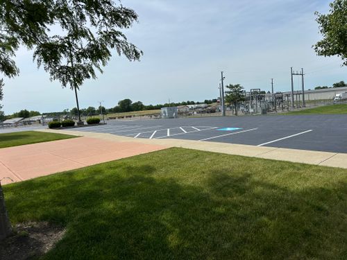 Parking Lot Striping for Ronnies Line Striping in Kenton, OH