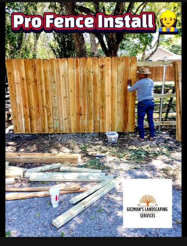 Fencing for Guzman's Landscaping Services in Austin, TX