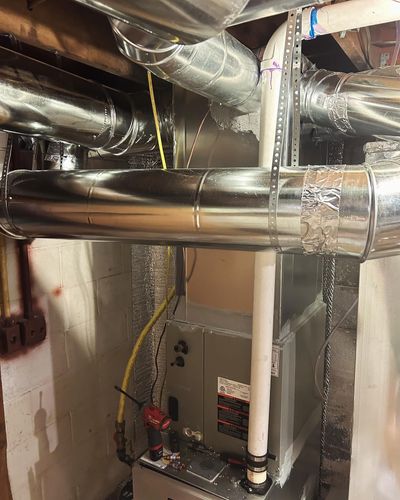 Installation of HVAC Systems for Chilly Willy Mechanical in Charlottesville, VA