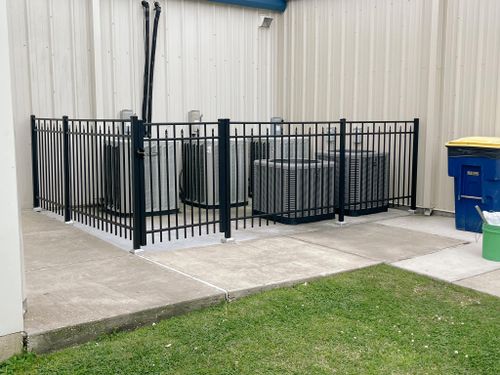 Aluminum Fence Fencing for Falcon Fence Co. in Longville, LA