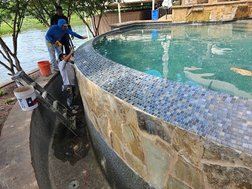 Tile and Masonry for Cotanny Construction LLC in Llano, TX