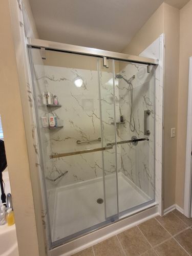 Frameless Glass Showers for Pane -N- The Glass in Rock Hill, SC