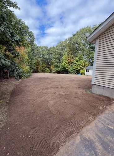 Mulch Installation for Z. Hastings Landscape Construction in Templeton, MA