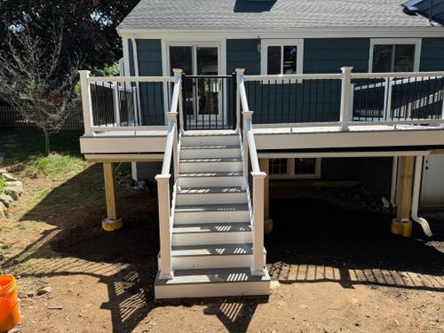 Deck & Patio Installation for LCP Property Management  in Windham, NH