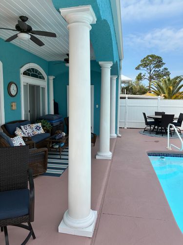Pool Decks for Ferrell’s Professional Painting & Home Services LLC in Panama City Beach, FL