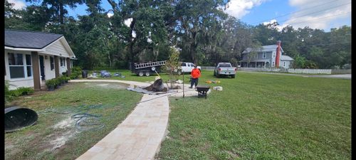 Landscape Installation for Tezna Landscaping, Trees & Pavers in Valrico, FL
