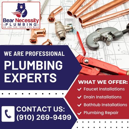 Plumbing Repairs for Bear Necessity Plumbing in Longs, SC