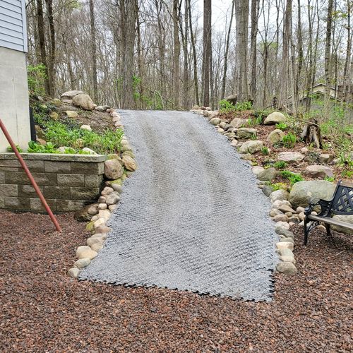 Temporary Gravel Driveways for J&A Grading Services LLC   in Benson, NC