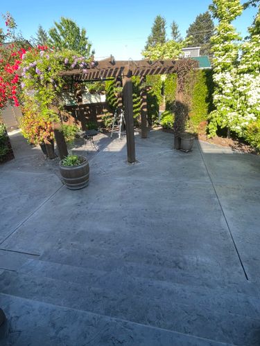 Patio Design & Installation for MD Construction & Sewer in North Yelm, WA