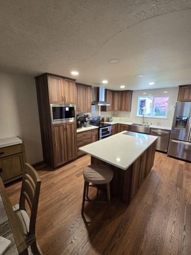 Kitchen Renovation for Bisila Construction in Vancouver, WA