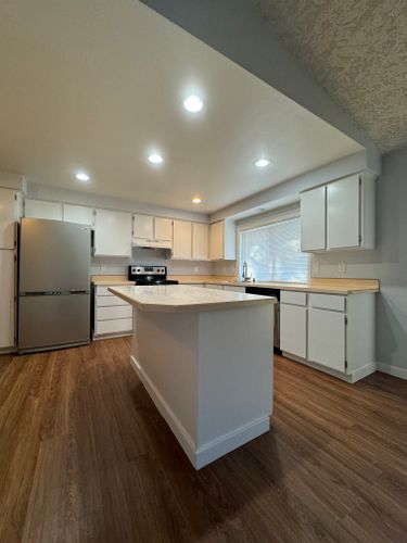 Kitchen and Cabinet Refinishing for AFP Painting LLC in Castle Rock, WA
