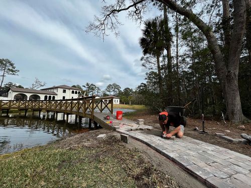 Paver Design & Installation for Pro Designs Landscaping LLC in Jacksonville, FL